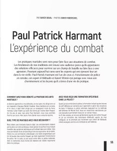 Aikibudo - Interview Paul Patrick Harmant magazine Yashima page 4